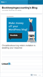 Mobile Screenshot of bookkeepingaccounting12.wordpress.com