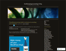 Tablet Screenshot of bookkeepingaccounting12.wordpress.com