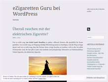 Tablet Screenshot of ezigguru.wordpress.com