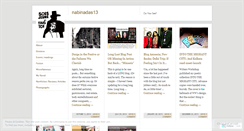 Desktop Screenshot of nabinadas13.wordpress.com