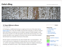Tablet Screenshot of celia15x.wordpress.com