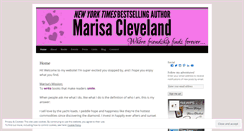 Desktop Screenshot of marisacleveland.wordpress.com