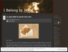 Tablet Screenshot of ibelongtojesus22.wordpress.com