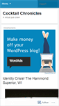 Mobile Screenshot of cocktailchronicles.wordpress.com
