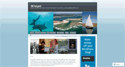 Desktop Screenshot of billsargent.wordpress.com