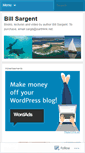 Mobile Screenshot of billsargent.wordpress.com