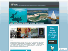 Tablet Screenshot of billsargent.wordpress.com