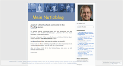 Desktop Screenshot of notizblog.wordpress.com