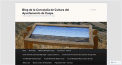 Desktop Screenshot of caspecultura.wordpress.com