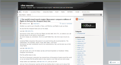 Desktop Screenshot of cibusmazzini.wordpress.com