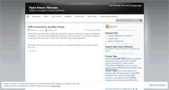 Desktop Screenshot of opensourcemissions.wordpress.com