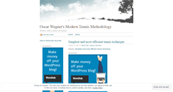 Desktop Screenshot of oscarwegner.wordpress.com