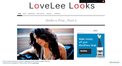 Desktop Screenshot of loveleelooks.wordpress.com