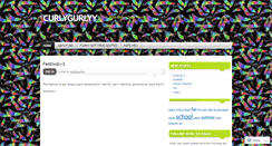 Desktop Screenshot of curlygurlyy.wordpress.com