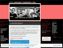 Tablet Screenshot of lesdandysdudrame.wordpress.com