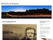 Tablet Screenshot of borboletadachapada.wordpress.com