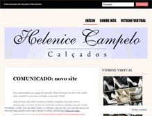 Tablet Screenshot of helenicecampelo.wordpress.com