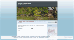 Desktop Screenshot of gregoireperra.wordpress.com