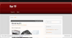 Desktop Screenshot of nguyedat95.wordpress.com