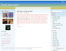 Tablet Screenshot of farmerdaves.wordpress.com