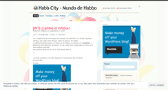 Desktop Screenshot of habbcity.wordpress.com