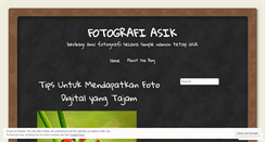 Desktop Screenshot of fotoasik.wordpress.com