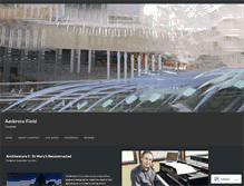 Tablet Screenshot of ambrosefield.wordpress.com