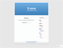 Tablet Screenshot of 55stories.wordpress.com