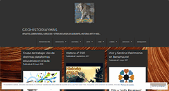 Desktop Screenshot of geohistoriaymas.wordpress.com