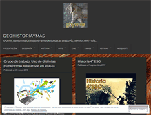 Tablet Screenshot of geohistoriaymas.wordpress.com