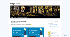 Desktop Screenshot of congn.wordpress.com