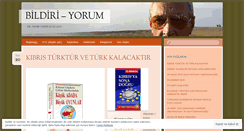 Desktop Screenshot of kumkale.wordpress.com
