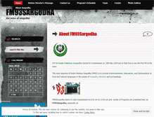 Tablet Screenshot of fm93sargodha.wordpress.com