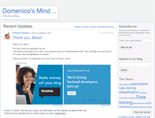 Tablet Screenshot of domenicosolazzo.wordpress.com