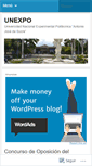 Mobile Screenshot of concursounexpo.wordpress.com
