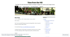 Desktop Screenshot of hillpolitics.wordpress.com