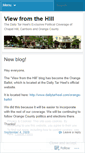 Mobile Screenshot of hillpolitics.wordpress.com