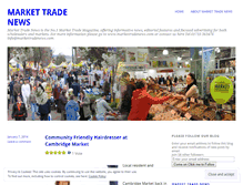 Tablet Screenshot of markettradenews.wordpress.com