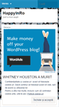 Mobile Screenshot of happyinro.wordpress.com