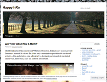 Tablet Screenshot of happyinro.wordpress.com