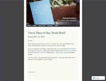 Tablet Screenshot of chrisandcandace.wordpress.com