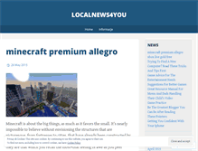Tablet Screenshot of localnews4you.wordpress.com