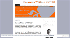 Desktop Screenshot of encuentrowhite.wordpress.com