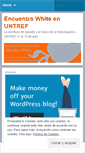 Mobile Screenshot of encuentrowhite.wordpress.com