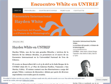 Tablet Screenshot of encuentrowhite.wordpress.com