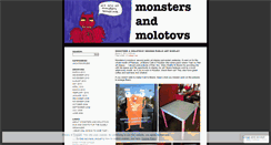 Desktop Screenshot of monstersandmolotovs.wordpress.com
