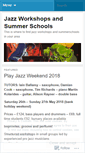 Mobile Screenshot of jazzworkshops.wordpress.com