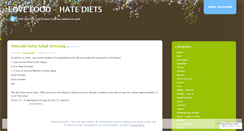 Desktop Screenshot of lovefoodhatediets.wordpress.com