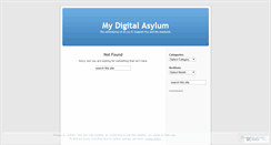 Desktop Screenshot of mydigitalasylum.wordpress.com