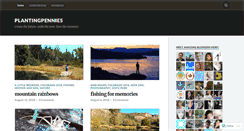 Desktop Screenshot of plantingpennies.wordpress.com